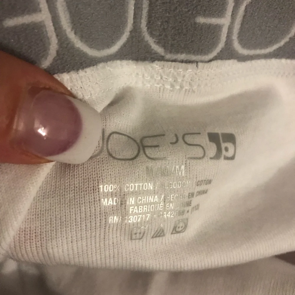Lacoste / Joe’s White Boxer Briefs with Logo Waistband, cotton- 2 Pair new M